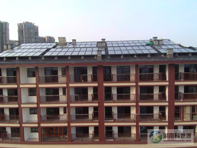 星语林·汀湘十里-雅筑楼太阳能热水工程
