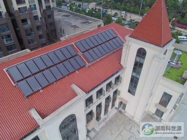中房瑞致4#地块幼儿园太阳能热水系统工程