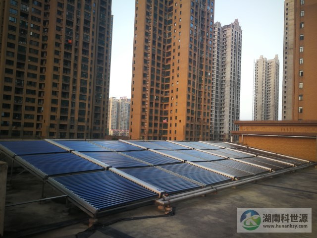 望城才子城配套幼儿园太阳能热水工程