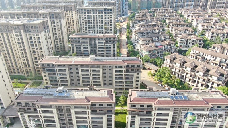 长沙大唐印象.御府及幼儿园项目太阳能热水工程