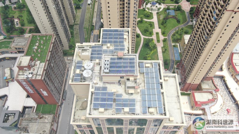 富兴学府名邸项目一期太阳能热水系统工程