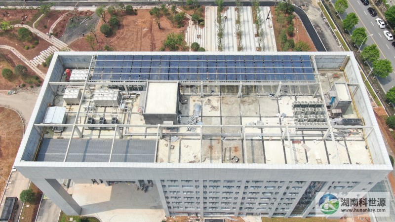 湖南益丰医药产业基地太阳能热水系统工程