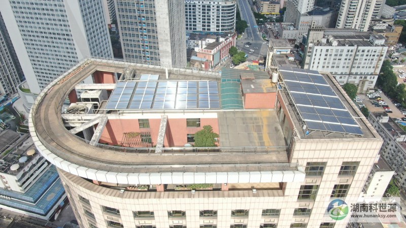 长沙泉昇酒店太阳能热水系统工程