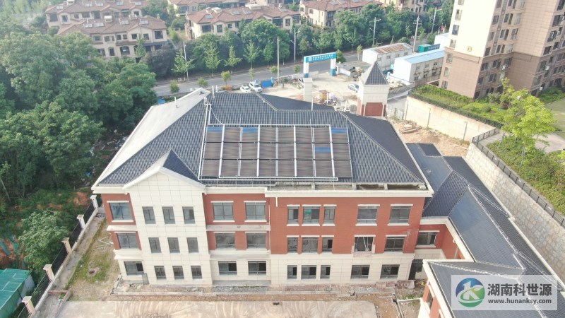 恒泰湘壹府幼儿园太阳能热水工程项目