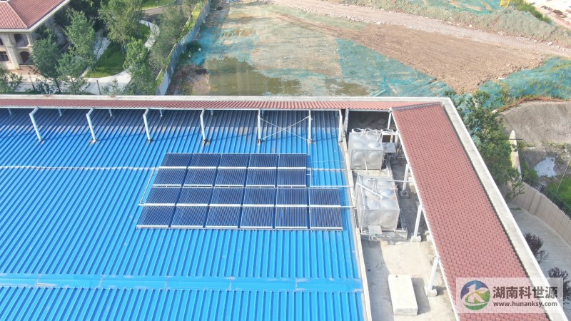 宁乡恒大御景半岛小学和幼儿园太阳能热水系统工程