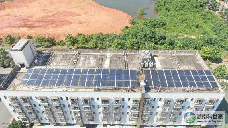 望城金驰能源职工宿舍太阳能热水系统工程