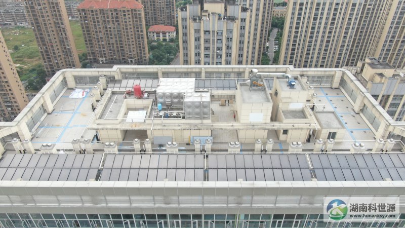 中房瑞致小区6#地块商业楼酒店太阳能热水系统工程