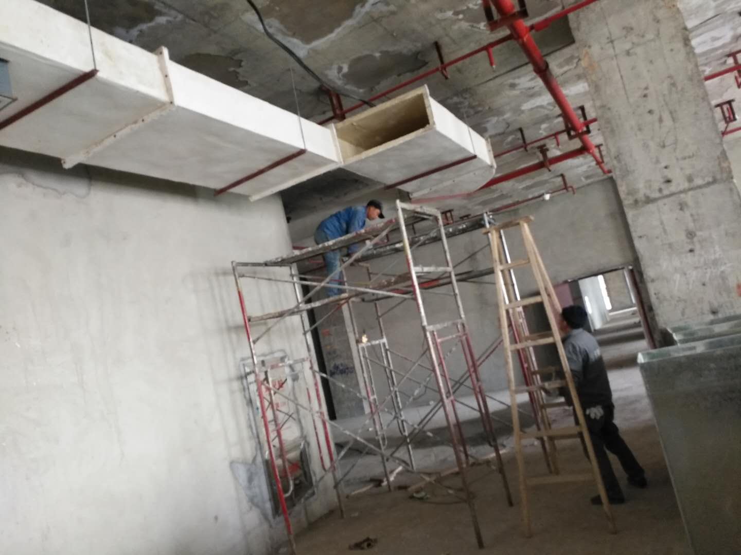 油烟净化系统及烟道安装