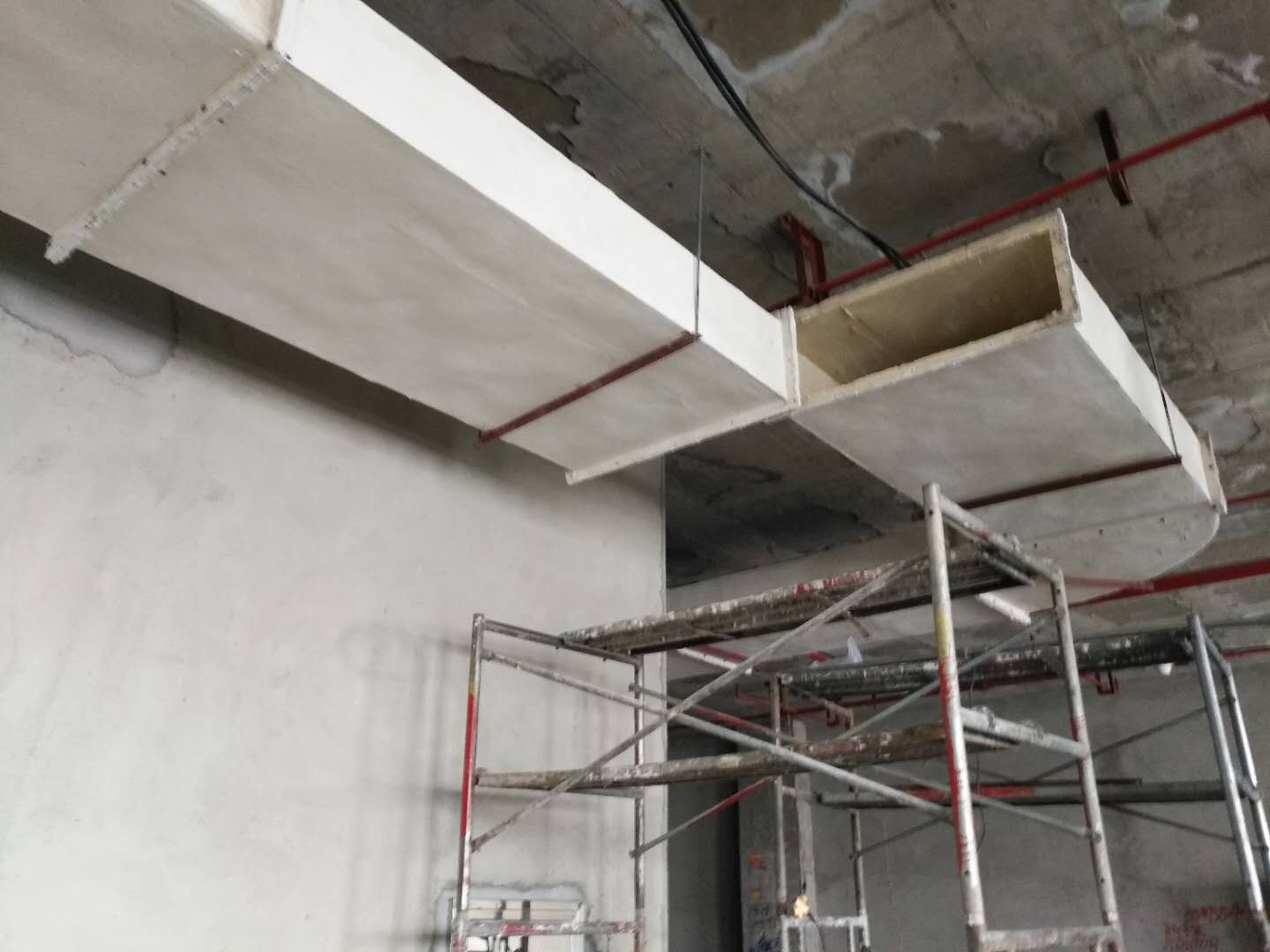 油烟净化系统及烟道安装