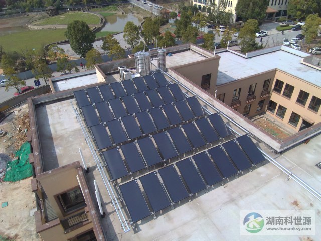 平板太阳能热水系统工程