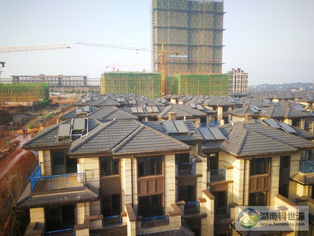 别墅太阳能热水工程