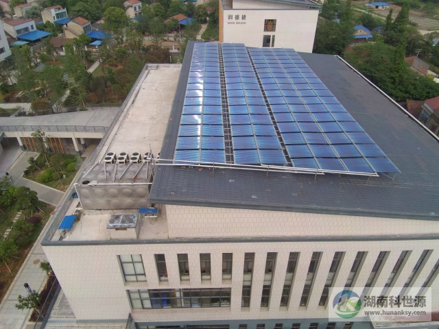 太阳能+空气能热水系统