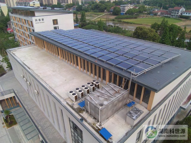 太阳能+空气能热水系统