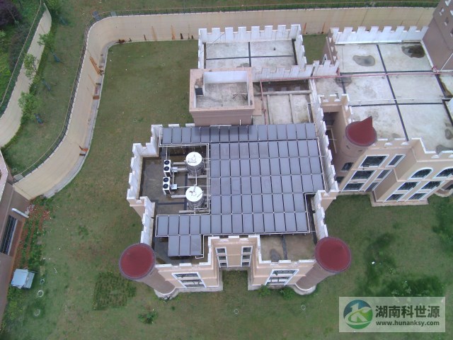 幼儿园集中式太阳能热水系统