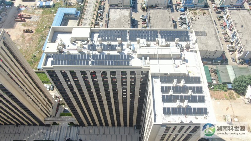 平板太阳能热水系统工程